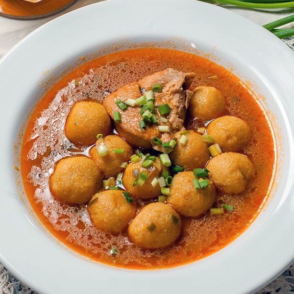 Paraguayan Vori Vori de Berenjena